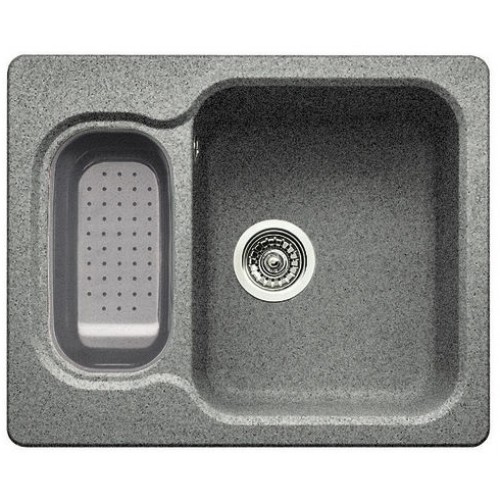 BLANCO Nova 6 Silgranit PuraDur II mit Becken alumetalic 511698