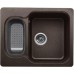 BLANCO Nova 6 Silgranit PuraDur II mit Becken cafe 515020