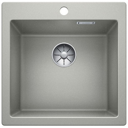 BLANCO Pleon 5 Granitspüle ohne Exzenter, perlgrau 521671