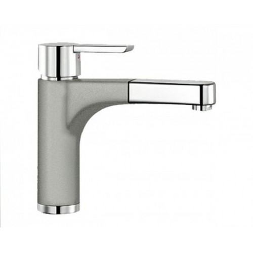 BLANCO PYLOS-S SILGRANIT-look Einhebelmischer Hochdruck perlgrau/chrom 520751 BLANCO PYLOS-S SILGRANIT-look Einhebelmischer Hochdruck perlgrau/chrom 520751