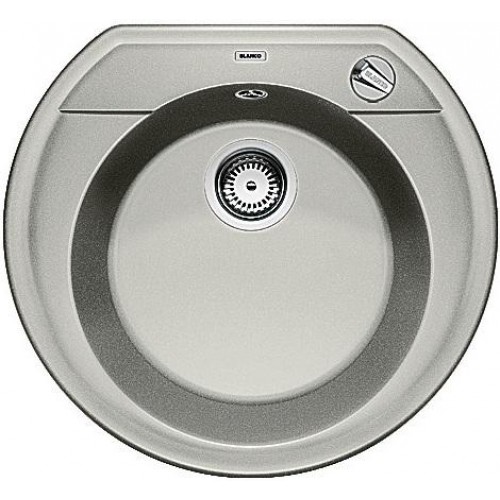 BLANCO RONDOVAL 45 perlgrau Silgranit PuraDur , 520604