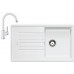 BLANCO Set Spüle ZIA 5 S SILGRANIT Weiß + Armatur Mida Weiß