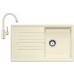 BLANCO Set Spüle ZIA 5 S SILGRANIT Jasmin + Armatur Mida Jasmin