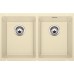 BLANCO Subline 350/350-U Granitspüle mit Ablauffernbed., jasmin 516288