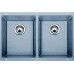 BLANCO Subline 350/350-U Granitspüle ohne Ablauffernbed. alumetallic 518592