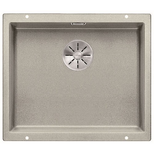 BLANCO Granitspüle 500-U InFino perlgrau ohne Zugknopf 523435 BLANCO Granitspüle 500-U InFino perlgrau ohne Zugknopf 523435
