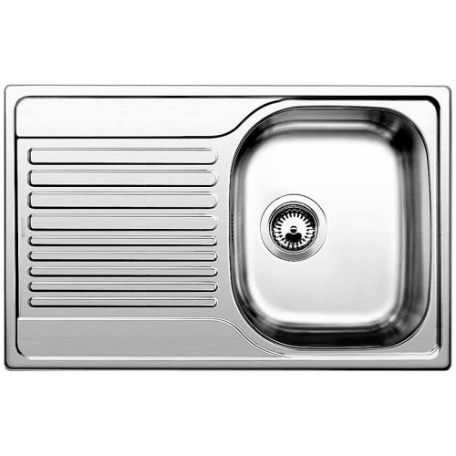 BLANCO TIPO 45 S Stainless steel brushed finish, 513442