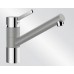 BLANCO TIVO Einhebelmischer Niederdruck SILGRANIT®-Look alumetallic/chrom 518416