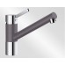 BLANCO TIVO Einhebelmischer Niederdruck SILGRANIT®-Look felsgrau/chrom 518801