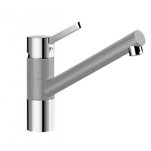 BLANCO TIVO Einhebelmischer Niederdruck SILGRANIT®-Look perlgrau/chrom 520752
