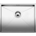 BLANCO Zerox Style 500-U Edelstahlspüle Seidenglanz ohne Zugknopf 522252
