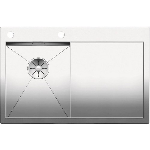 BLANCO Zerox 4 S-IF Edelstahlspüle Seidenglanz mit Zugknopf 521622