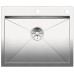 BLANCO Einbauspüle ZEROX 550-IF/A Edelstahl Steelart InFino Ablauf 521637