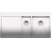 BLANCO Zerox 6 S-IF Edelstahlspüle Seidenglanz mit Zugknopf 521643