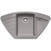 BLANCO Zia 9 E alumetallic (Silgranit PuraDur II) mit Exzenter 514749