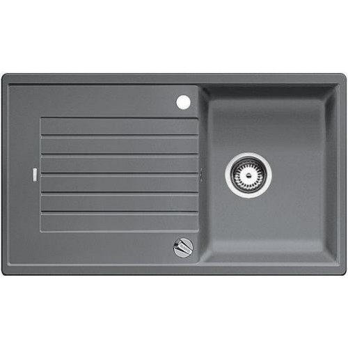 BLANCO ZIA 45 SL alumetallic Einbauspüle Silgranit PuraDur II 516729