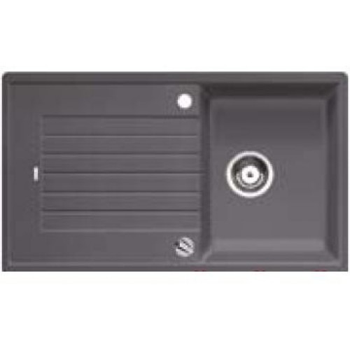 BLANCO Zia 45 SL felsgrau Einbauspüle Silgranit PuraDur II 518934