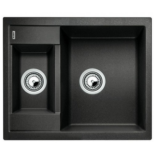 BLANCO Metra 6 - Silgranitspüle, 615x500 mm, Schwarz 525923