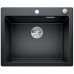 BLANCO Pleon 6 Silgranit PuraDur, Farbe schwarz, InFino Ablauf, 525954