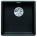 BLANCO Einbauspüle SUBLINE 400-F Silgranit flächenbündig einbaubar,InFino schwarz 525988