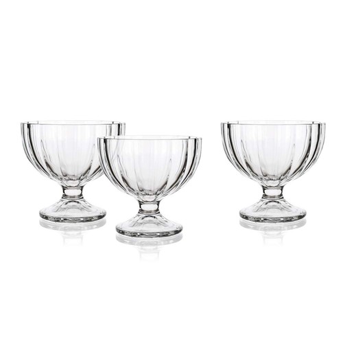 BORMIOLI ALASKA Eisbecher, Dessertbecher 260 ml, 3 St. 05223201