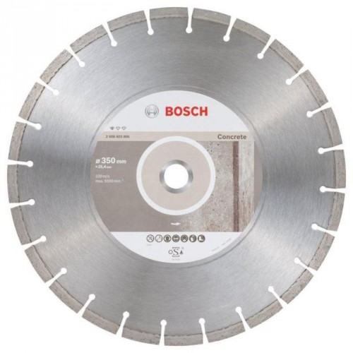 BOSCH Diamanttrennscheibe Standard for Concrete, 350 x 25,40 x 2,8 x 10 mm 2608603806 BOSCH Diamanttrennscheibe Standard for Concrete, 350 x 25,40 x 2,8 x 10 mm 2608603806