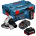 BOSCH GWS 18-125 V-LI, 2 x 5,0Ah, Winkelschleifer, L-Boxx, 060193A30L