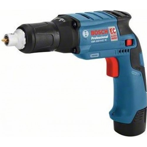 BOSCH GSR 12 V-EC TE Professional Akku-Trockenbauschrauber, 2x2,5 Ah 06019E4000