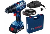 BOSCH GSB 180-LI PROFESSIONAL Akku-Schlagbohrschrauber, 18V, 2x 2,0Ah. 06019F8307