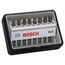 BOSCH 8-teiliges Schrauberbit-Set Robust Line Sx Extra-Hart 49 mm 2607002558