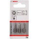 BOSCH Schrauber­bit Extra-Hart, PH 1, 25 mm, 3er-Pack 2607001508
