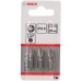 BOSCH Schrauber­bit Extra-Hart, PH 3, 25 mm, 3er-Pack 2607001515