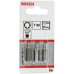 BOSCH Schrauber­bit Extra-Hart, T30, 25 mm, 3er-Pack 2607001622