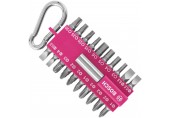 BOSCH 21-tlgs. Schrauber Bit-Set pink 2607002821