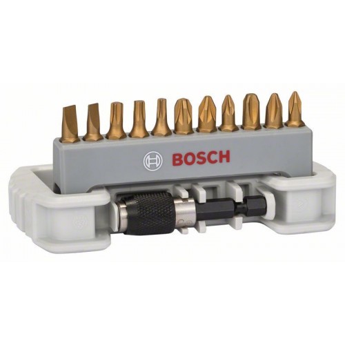 BOSCH 11-teiliges Schrauberbit-Set, Schnellwechselhalter 2608522127 BOSCH 11-teiliges Schrauberbit-Set, Schnellwechselhalter 2608522127