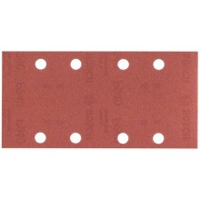 Bosch Schwingschleifpapier mit Klett, gelocht Körnung 120 ,93x 185mm , 2609256A83