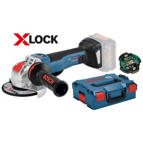 BOSCH GWX 18V-10 PSC Akku-Winkelschleifer X-LOCK, ohne Akku, L Boxx 06017B0800