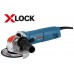 BOSCH Winkelschleifer GWX 10-125 Professional X-LOCK mit Zubehör 06017B3000