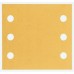 BOSCH Professional Schleifblatt C470, 115 x 107 mm, 120, Klett (10 Stück) 2608607458
