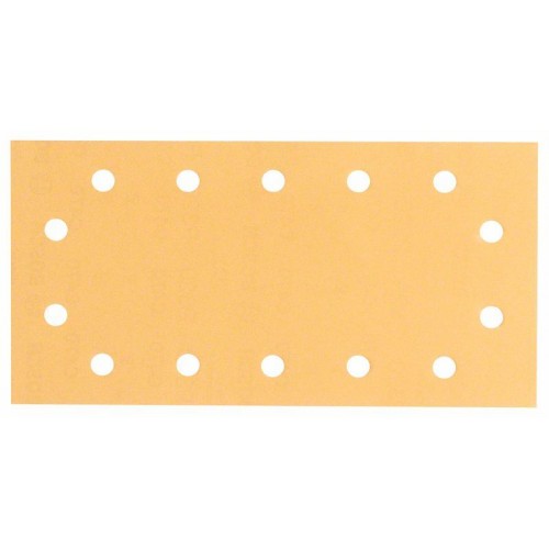 Bosch Schleifblatt C470, 115 x 230 mm, 60, 14 Löcher, Klett, 10er-Pack, 2608605266