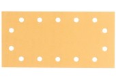 BOSCH Schleifblatt C470, 115 x 230 mm, 240, 14 Löcher, Klett, 50er-Pack 2608607937