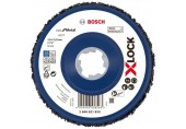 BOSCH X-LOCK Grobreinigungsscheibe für Metall, 125 x 22,23 mm, 1St. 2608621833