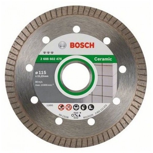 BOSCH Diamanttrennscheibe Best for Ceramic Extra-Clean Turbo, 115x22,23x1,4x7mm