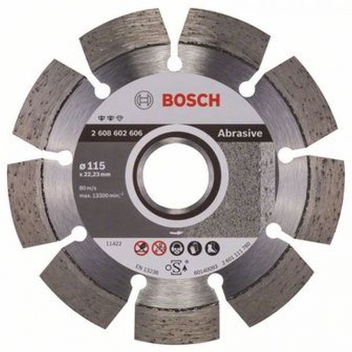 BOSCH Diamanttrennscheibe Expert for Abrasive, 115 x 22,23 x 2,2 x 12 mm 2608602606 BOSCH Diamanttrennscheibe Expert for Abrasive, 115 x 22,23 x 2,2 x 12 mm 2608602606