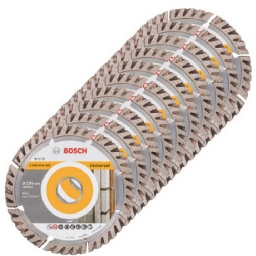BOSCH Diamanttrennscheibe Standard für Universal Turbo, 125x22,23x2x10 mm, 10-er Pack BOSCH Diamanttrennscheibe Standard für Universal Turbo, 125x22,23x2x10 mm, 10-er Pack
