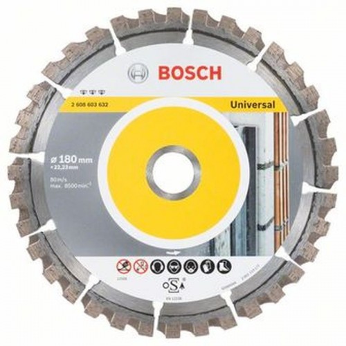 BOSCH Diamanttrennscheibe Best for Universal, 180 x 22,23 x 2,4 x 12 mm 2608603632 BOSCH Diamanttrennscheibe Best for Universal, 180 x 22,23 x 2,4 x 12 mm 2608603632