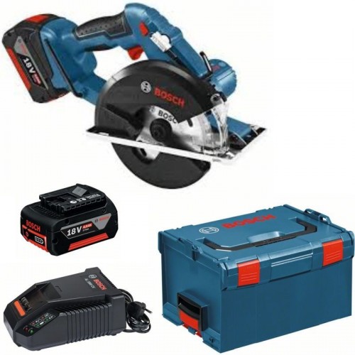 BOSCH GKM 18 V-LI Professional Handkreissäge AKU, L-BOXX 06016A4000