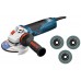 BOSCH GWS 19-125 CIE Winkelschleifer + 3x Schleifscheibe 060179P001