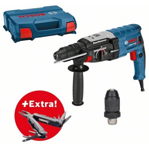 BOSCH GBH 2-28 F Bohrhammer mit SDS-plus +Geschenk Swiss Peak 0611267600 BOSCH GBH 2-28 F Bohrhammer mit SDS-plus +Geschenk Swiss Peak 0611267600