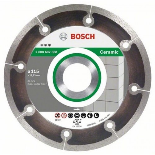 BOSCH Diamanttrennscheibe Best for Ceramic Extra-Clean, 115x22,23x1,2x5mm Diamentowa tarc BOSCH Diamanttrennscheibe Best for Ceramic Extra-Clean, 115x22,23x1,2x5mm Diamentowa tarc